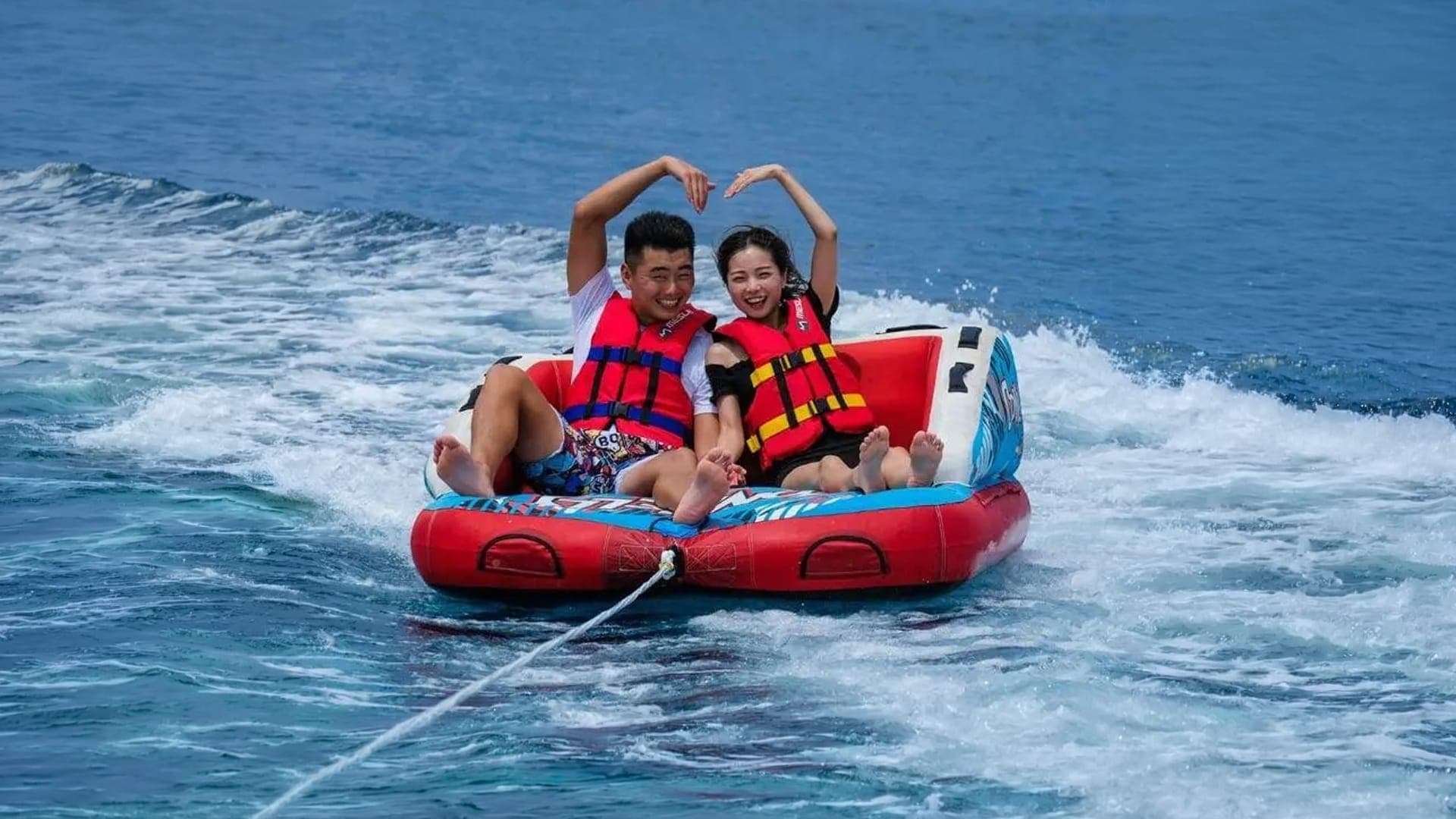 Fun Tube at Maafushi, Maldives