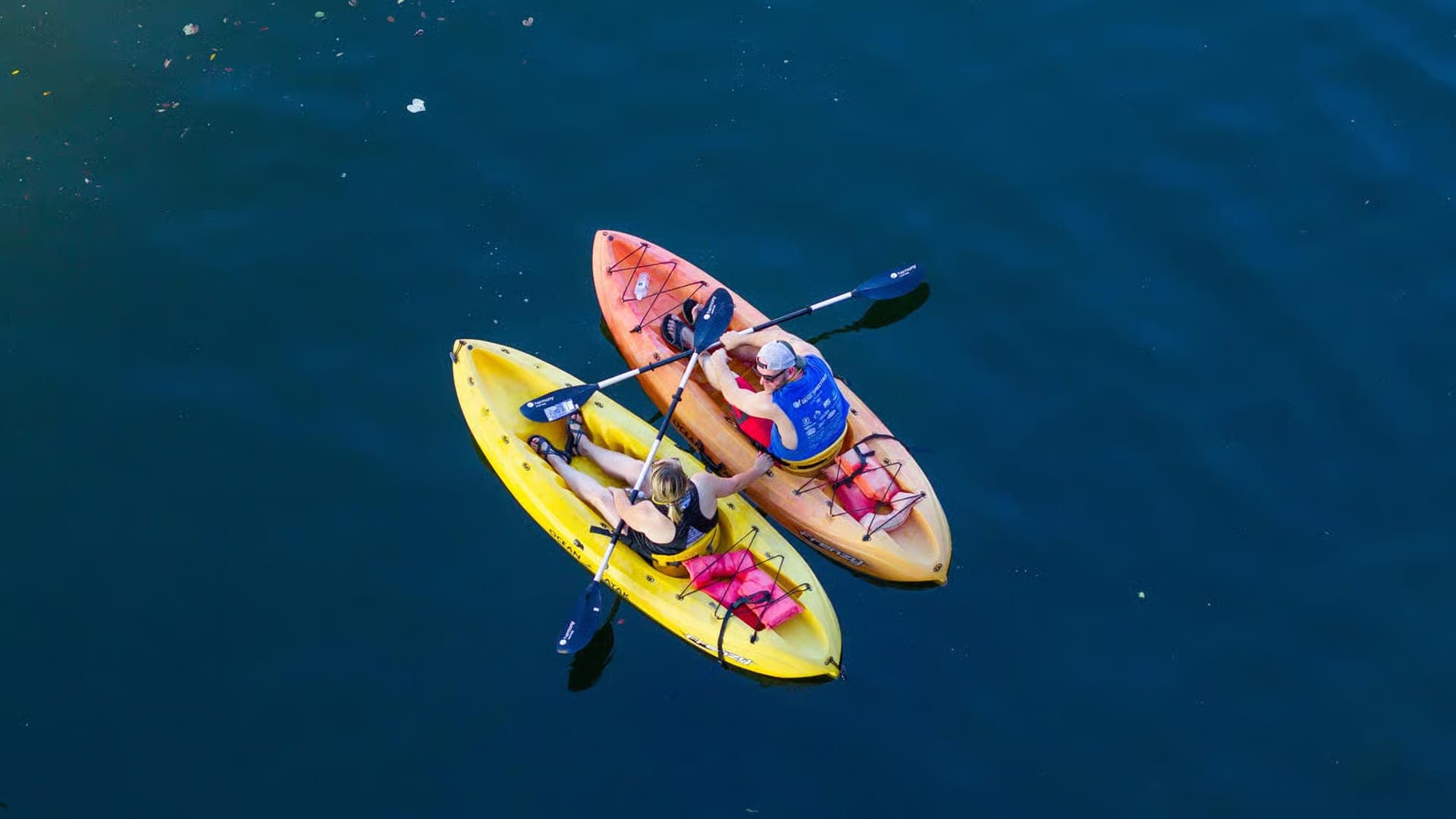 Kayaking at Maafushi, Maldives