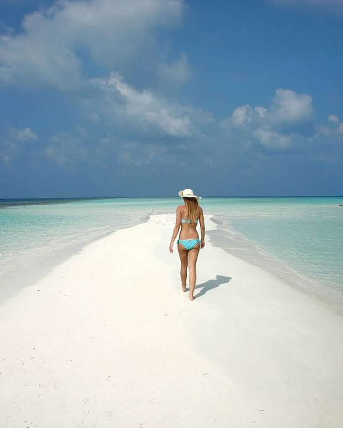 Sand Bank Walk Maldives 