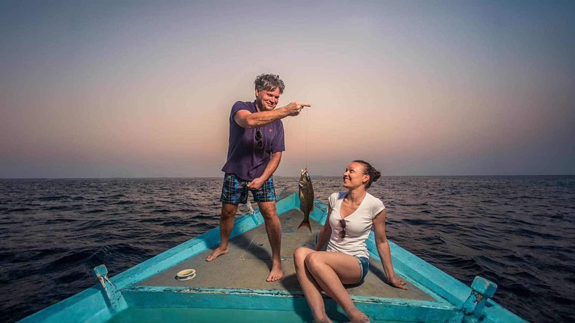 Sunset Fishing at Maafushi, Maldives