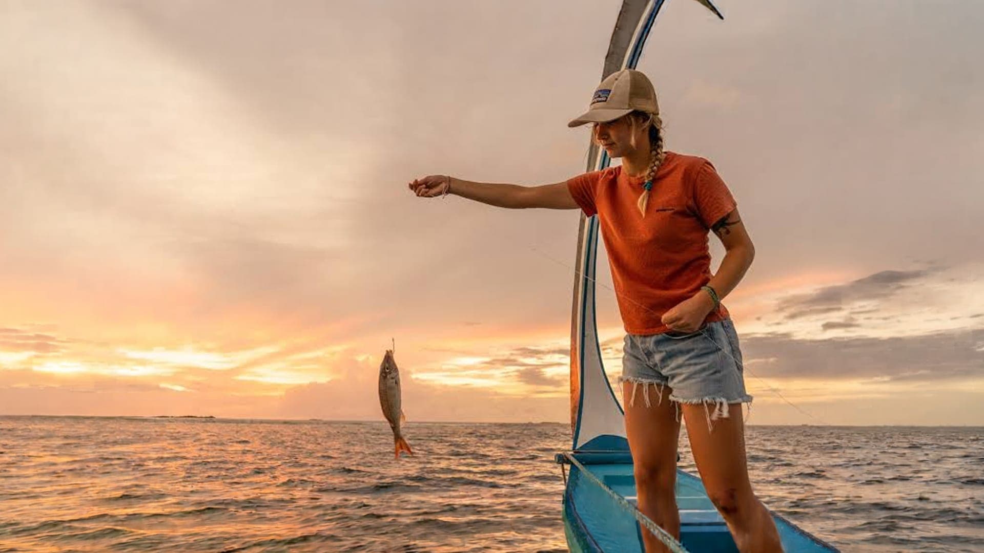 Sunset Fishing at Maafushi, Maldives