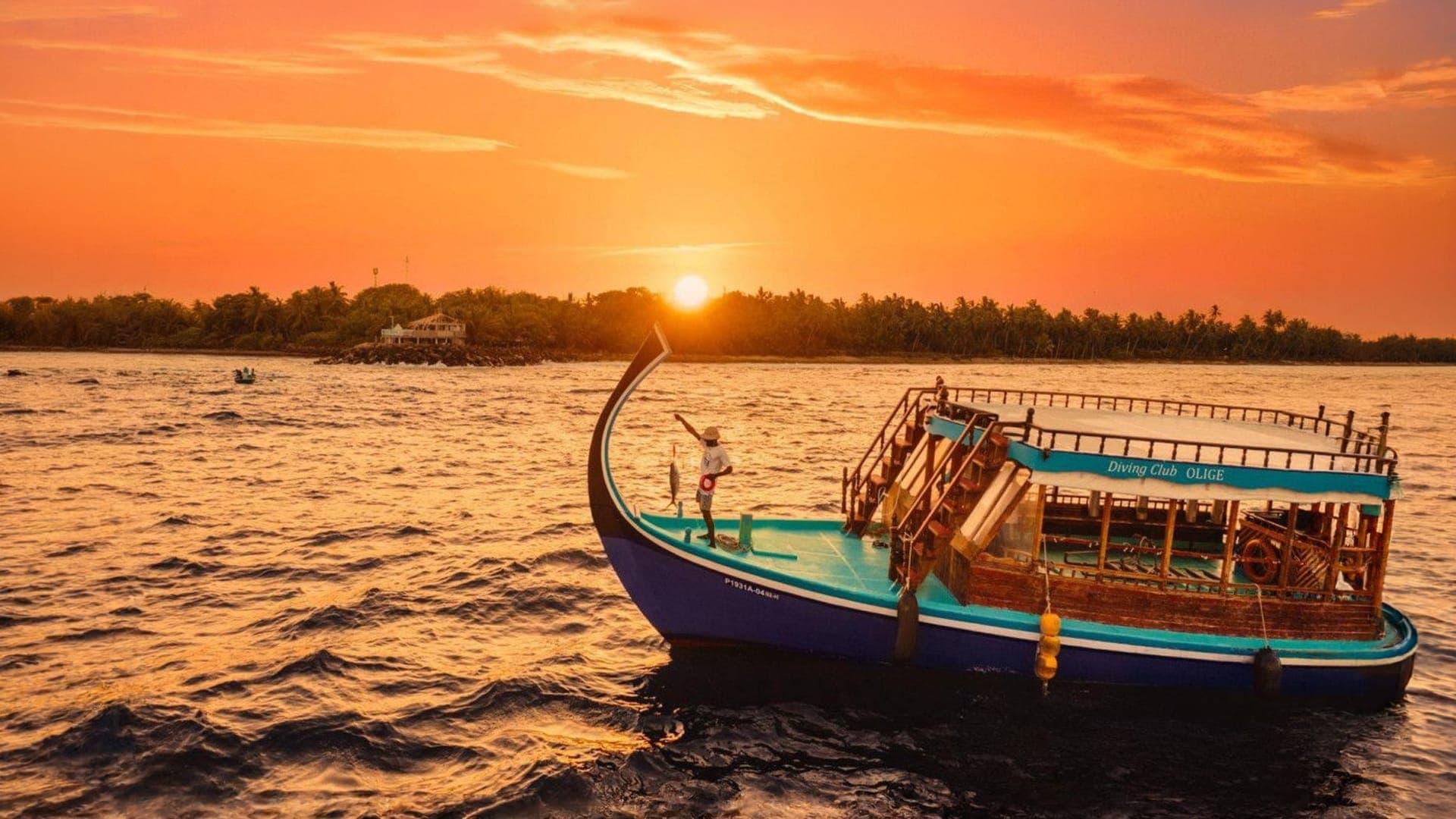 Sunset Fishing at Maafushi, Maldives