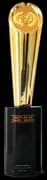 South Asian Travel Awards trophy